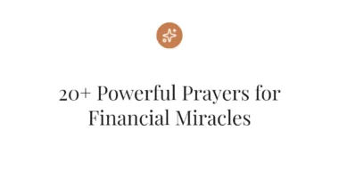 20+ Powerful Prayers for Financial Miracles