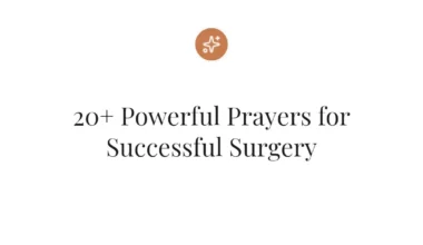 20+ Powerful Prayers for Successful Surgery